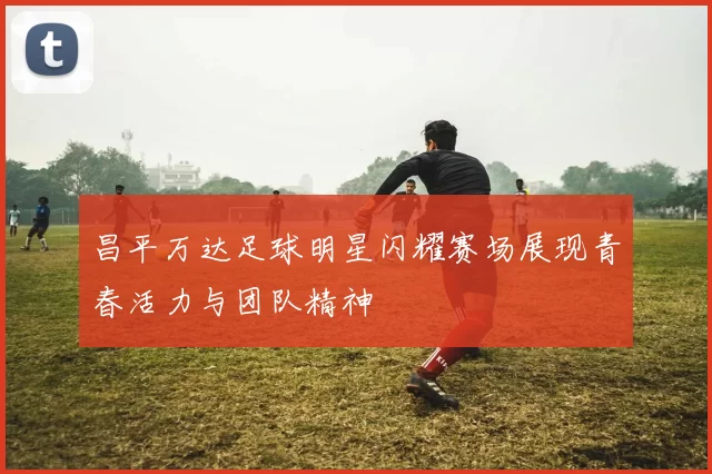 昌平万达足球明星闪耀赛场展现青春活力与团队精神